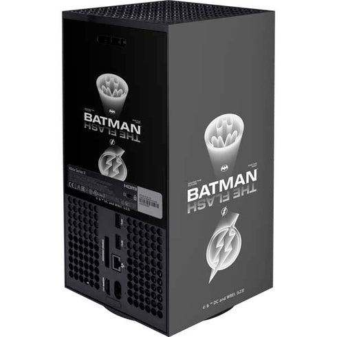 DC Comics The Flash Movie: Batman Flash Future & Past XBox Series X Digital Edition Console Skin